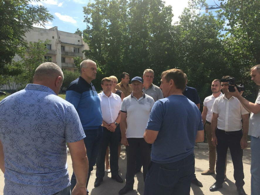 Сергей Аксенов прибыл в Новофедоровку