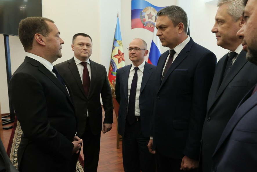 Дмитрий Медведев рассказал о посещении Луганской Народной Республики
