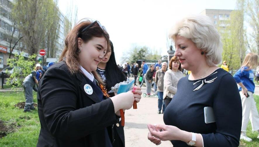 Саратовские волонтеры Победы поддерживают проведение референдумов по вхождению Донбасса в состав России