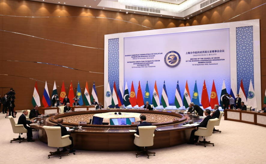 В Самарканде Президент России принимает участие в заседании Совета глав государств – членов Шанхайской организации сотрудничества в узком составе