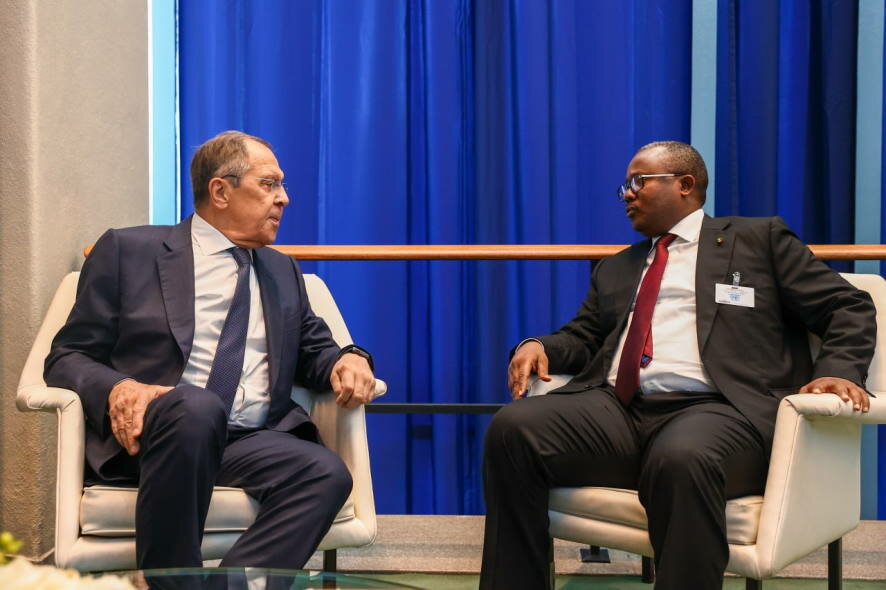 В Нью-Йорке «на полях» 77-й Сессии ГА ООН состоялась встреча Сергея Лаврова с Президентом Республики Гвинея-Бисау