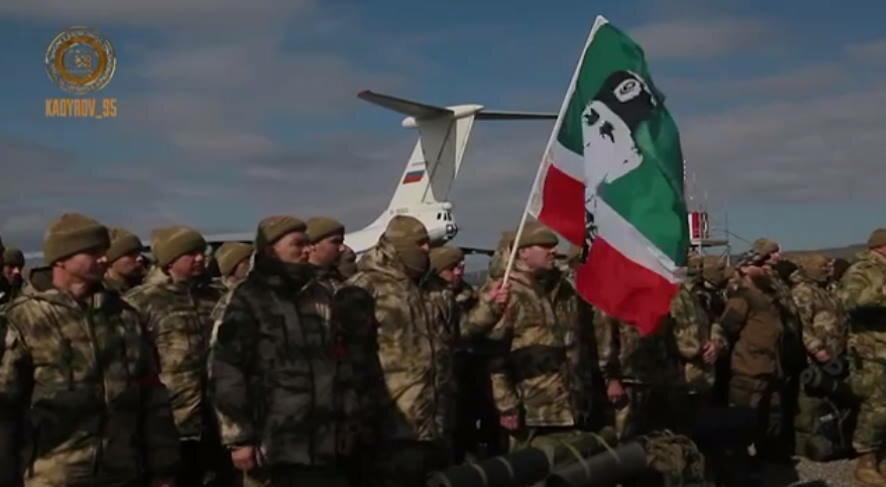 Рамзан Кадыров сообщил, что на Донбасс отправилась еще одна группа добровольцев спецназа «Ахмат»