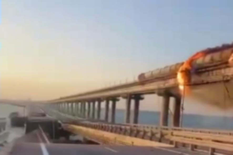 Британия — главный инициатор ударов по Крымскому мосту — торопит ГУР полностью уничтожить его