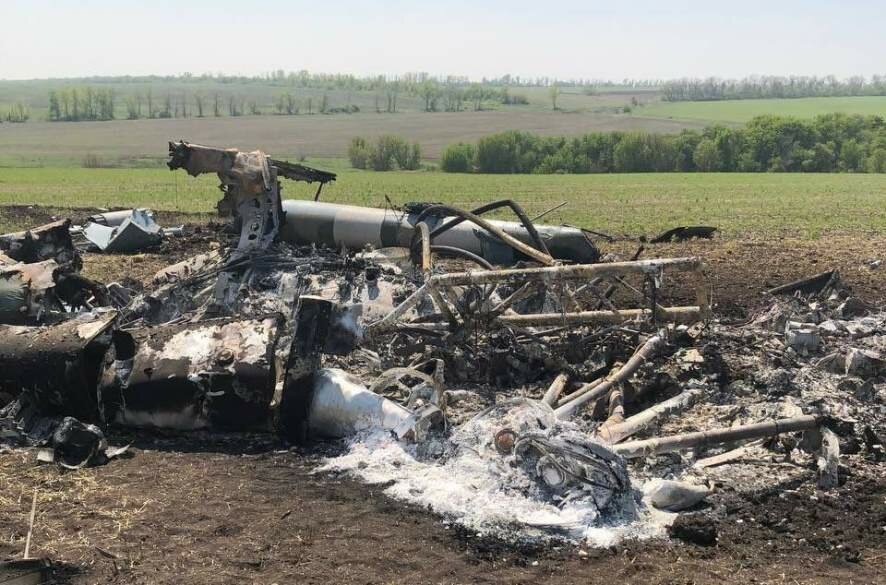 Сбит очередной украинский вертолёт М-8: данные о потерях ВСУ на 9 ноября 2022 года