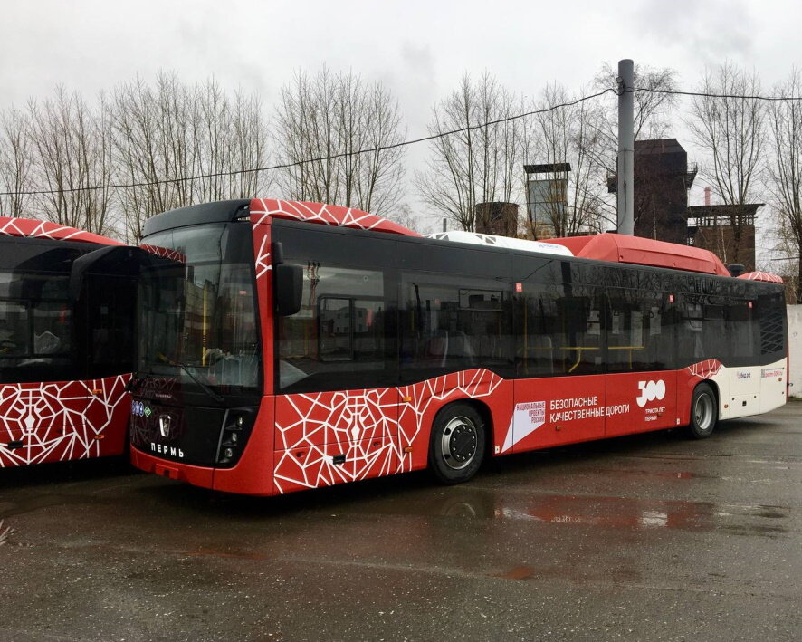 В Пермь пришла очередная партия новых автобусов