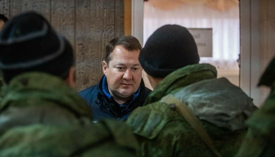 Глава Тамбовской области посетил мобилизованных тамбовчан в Смоленской области