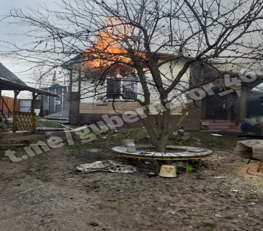 Сегодня ВСУ вновь обстреляли поселок Тёткино Глушковского района, зафиксировано не менее 6 прилетов