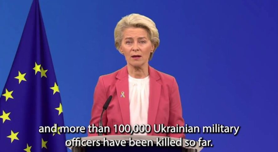 Еврокомиссия оценила потери ВСУ в конфликте в 100 тысяч человек