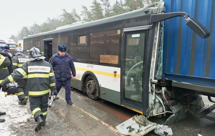 В Орехово-Зуево произошло ДТП с участием маршрутного автобуса