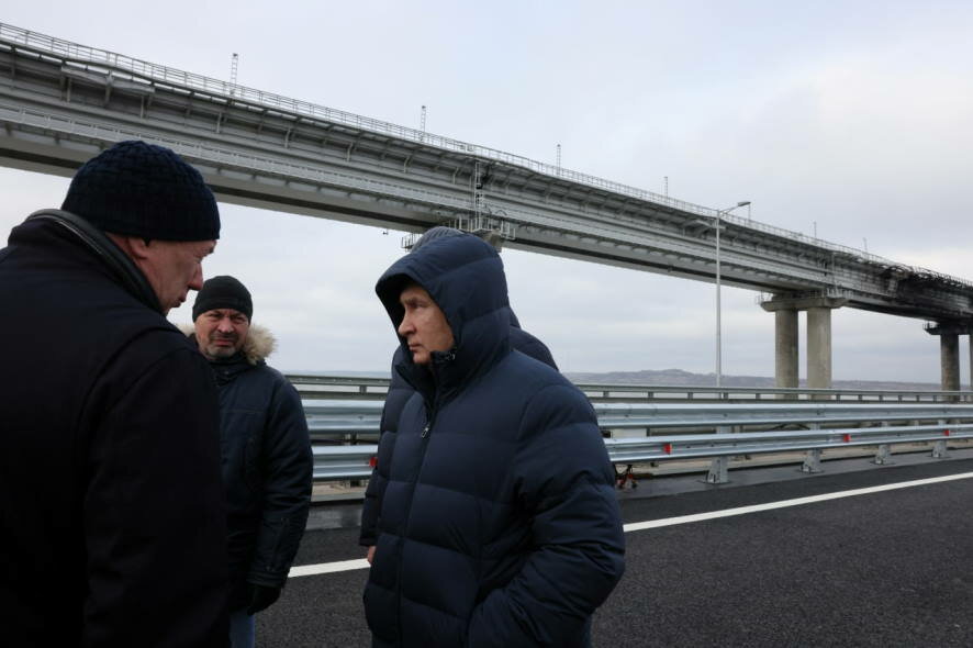 Марат Хуснуллин рассказал, как проехал с Президентом по Крымскому мосту