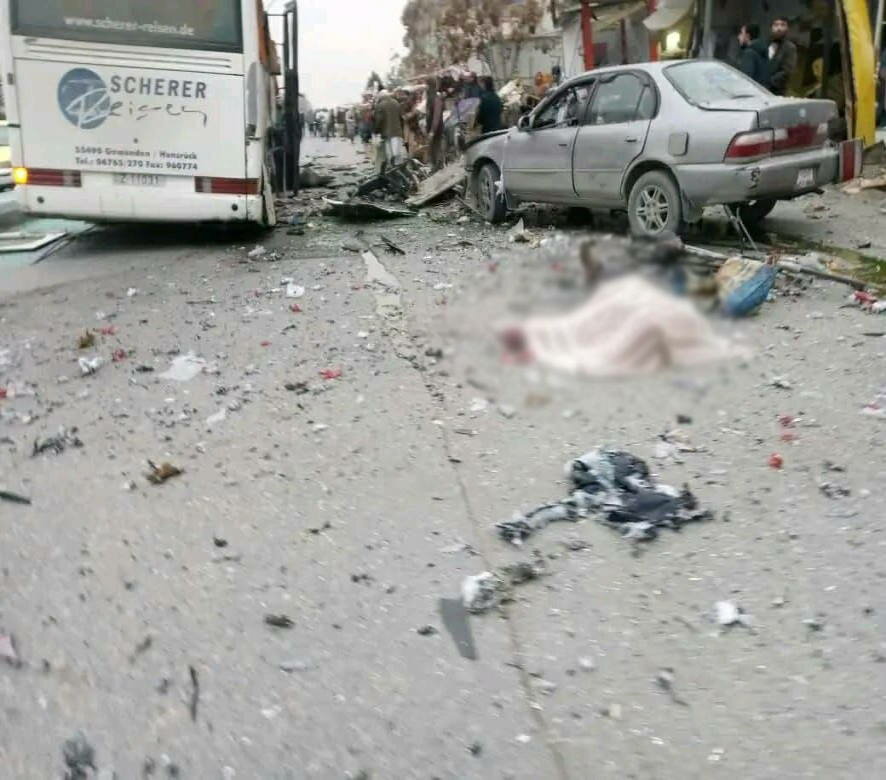 В Афганистане взорвался автобус с сотрудниками нефтяной компании