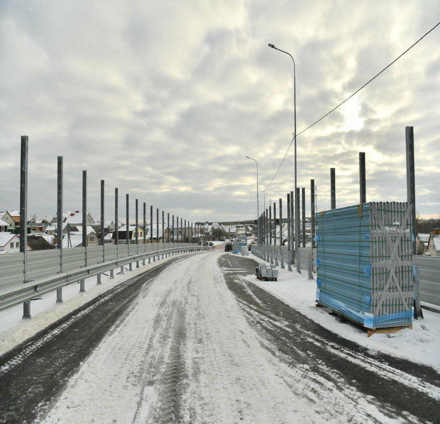 Рабочее движение по мосту через путепровод в Татищево Саратовской области откроют после 25 декабря