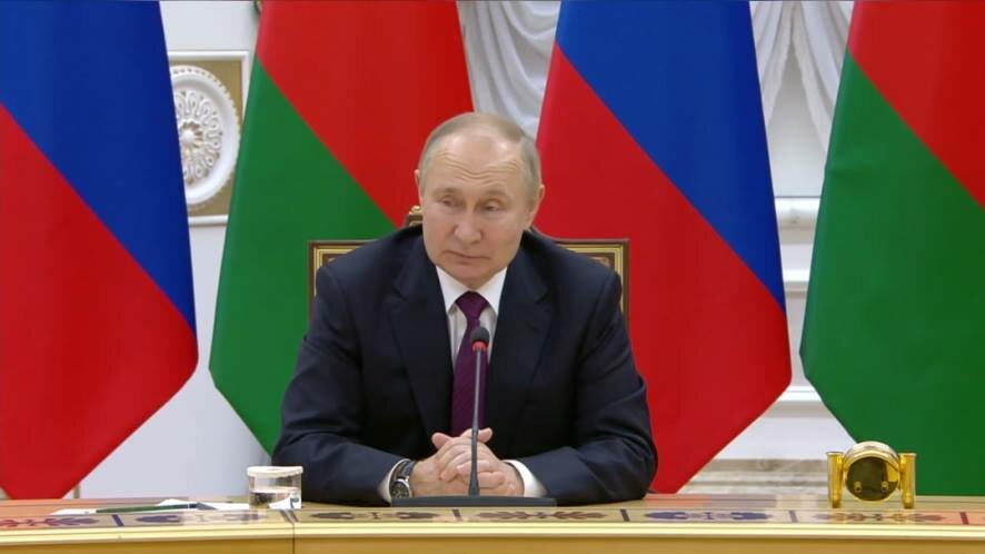 Встреча Владимира Путина и Александра Лукашенко стартовала в Минске
