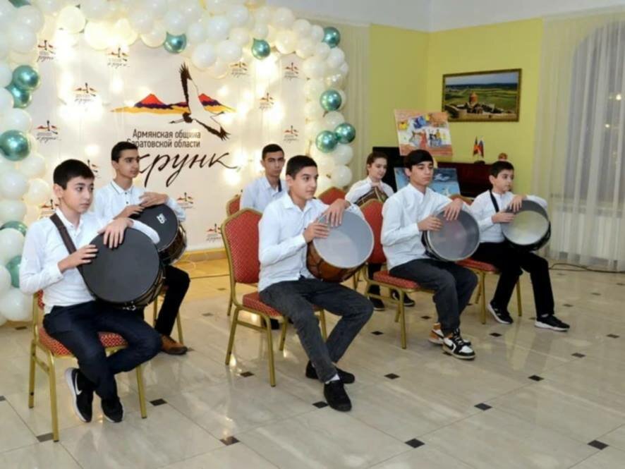 Армянская община Саратовской области «Крунк» провела праздничное мероприятие «Новый Год в кругу друзей»