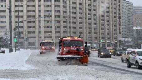 Циклон «Фрэнсис» принёс в Москву обильные снегопады — уже выпало около двух третей от месячной нормы осадков