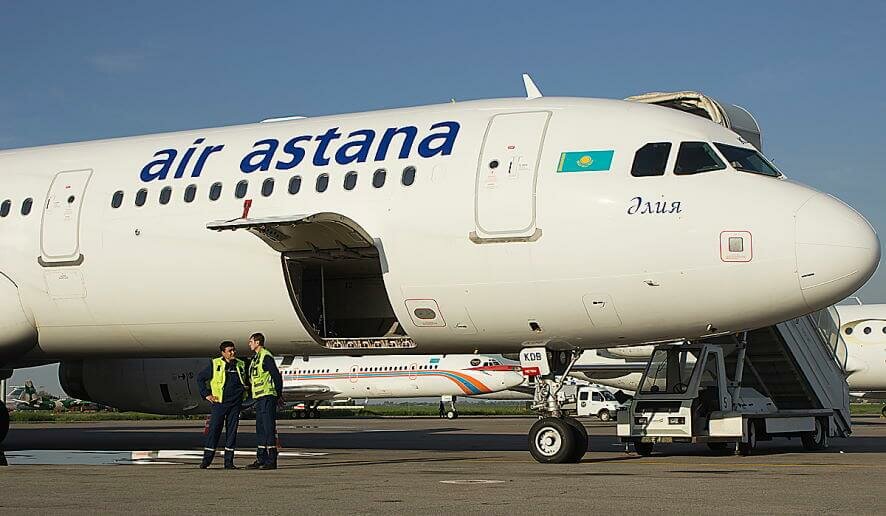 Самолет Air Astana попал в зону сильной турбулентности