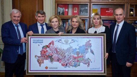 В год 555-летия столицы Чувашии откроется Музей Вышитой карты России