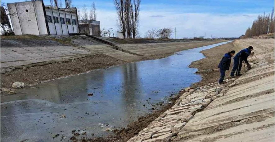 Северо-Крымский канал готовят к поливному сезону 2023 года