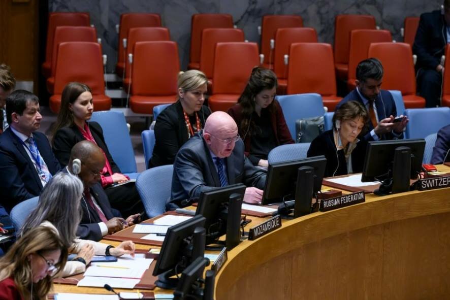 Выступление Василия Небензи на заседании СБ ООН в связи с годовщиной резолюции СБ, утвердившей Комплекс мер по выполнению Минских соглашений