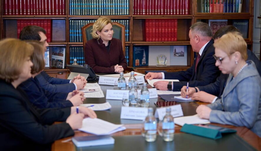 Глава Минкультуры России и Олег Кувшинников обсудили проект реставрации Вологодского кремля