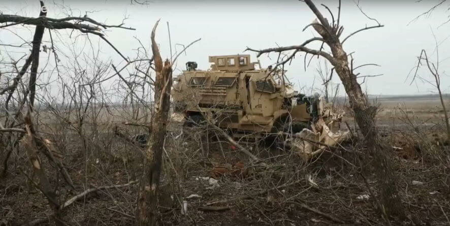 Группировка войск «Центр» на Красно-Лиманском направлении уничтожила пикап с боевиками