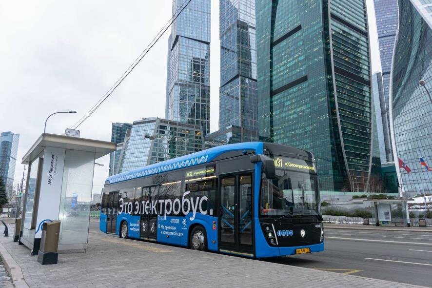 Собянин: Москва заключила крупнейший в Европе контракт на поставку 1000 электробусов в 2023–2024 годах