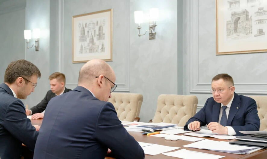 Ирек Файзуллин провёл рабочую встречу с Главой Удмуртии