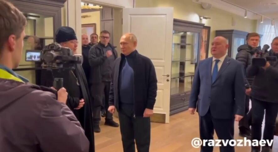 Губернатор Севастополя Развожаев о визите Путина в Крым