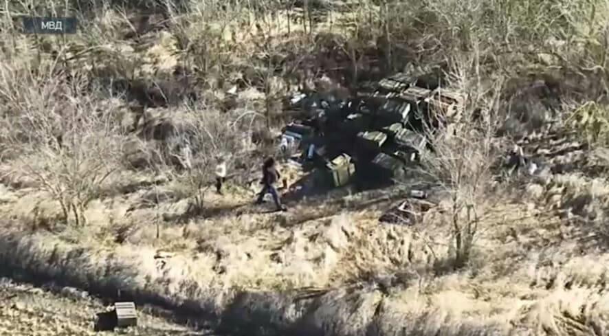 В Херсонской области обнаружен тайник с танковыми боеприпасами ВСУ
