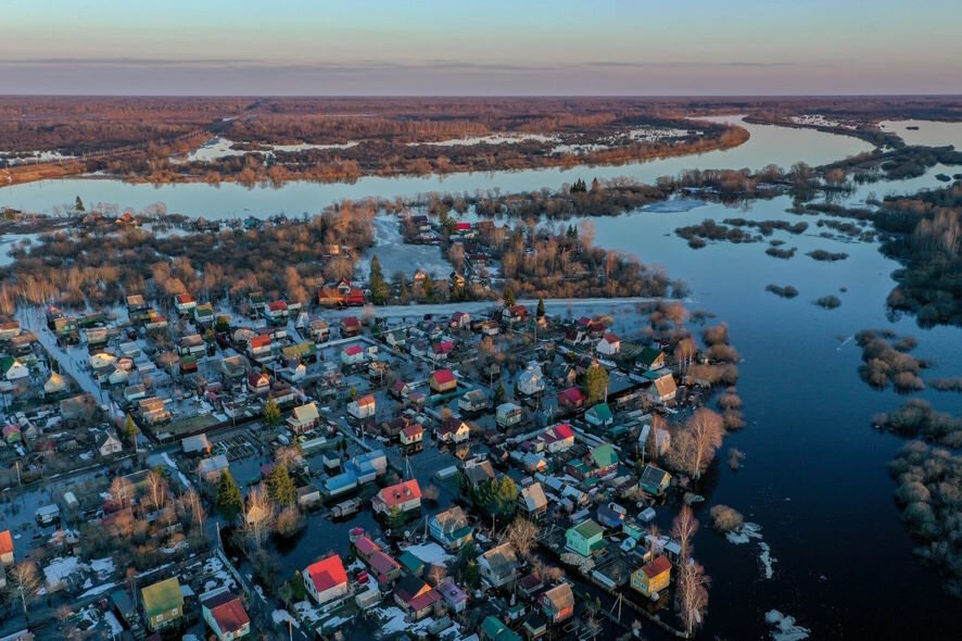 Паводок: в Новгородской области затопило несколько населённых пунктов