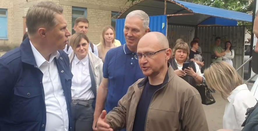 В Ходе визита в Херсонскую область Сергей Кириенко посетил Геническую ЦРБ