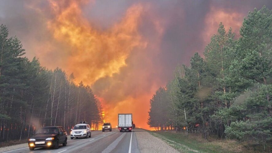 Новая информация о пожарах в Курганской области