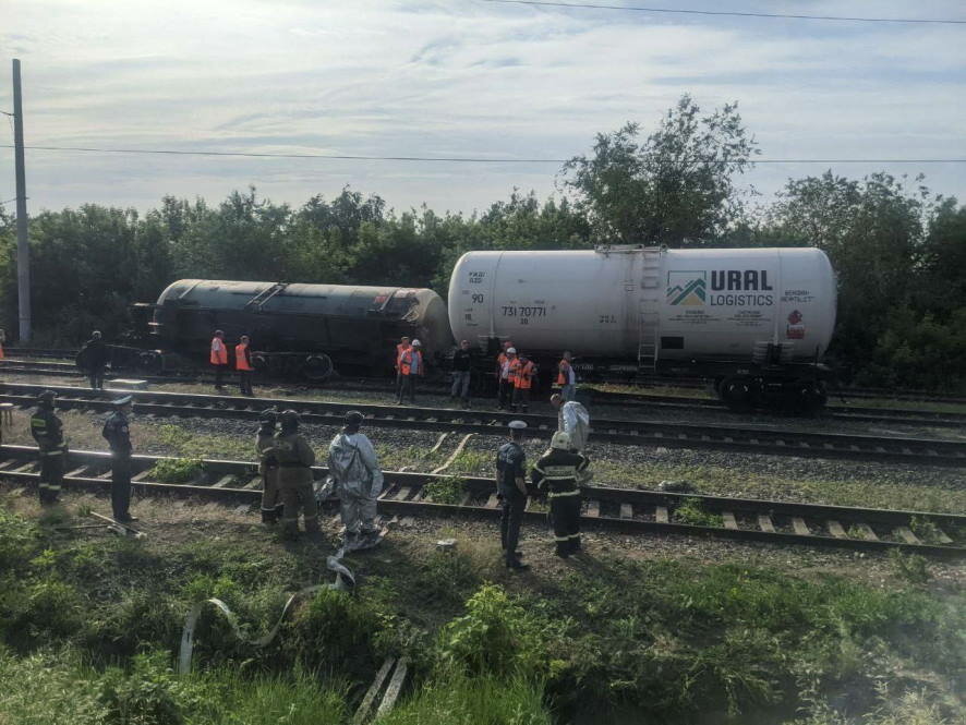 Следователи установили предварительную причину схода вагонов поезда в Ульяновске