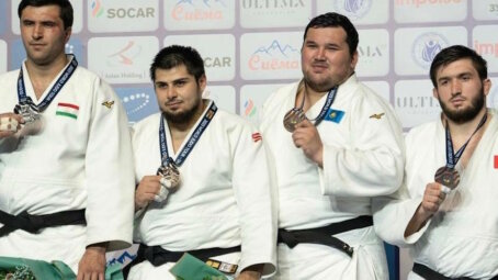 Российские дзюдоисты выиграли пять золотых медалей на Гран-при в Душанбе