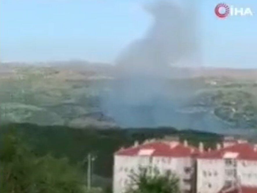 Взрыв прогремел на заводе по производству ракет в Анкаре