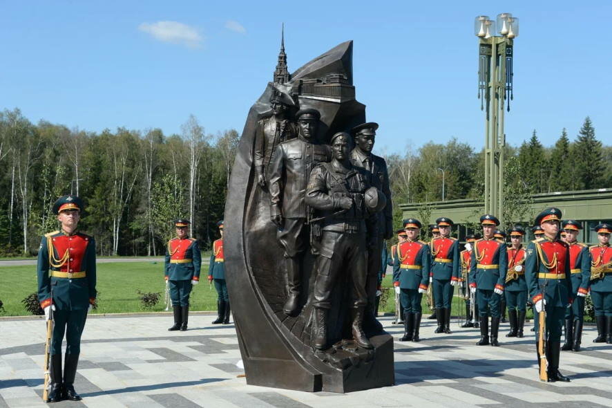 В парке «Патриот» открылся мемориал военнослужащим военной полиции