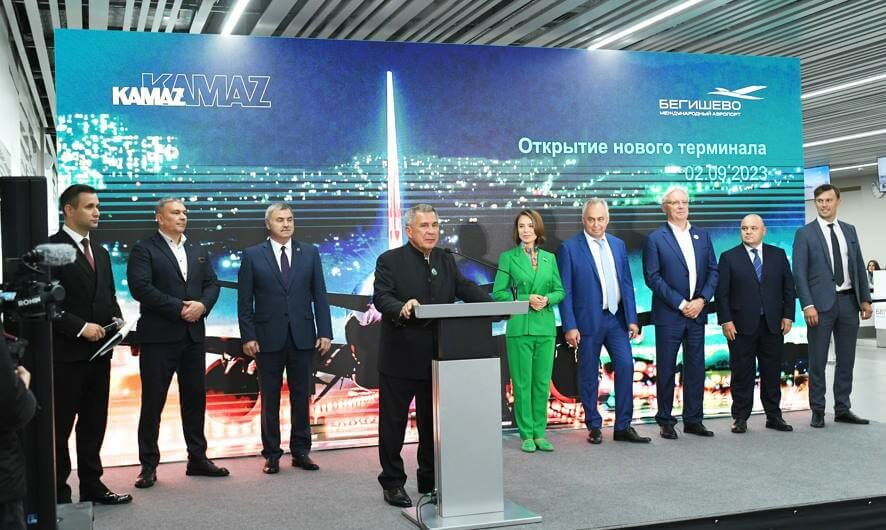 Рустам Минниханов принял участие в открытии нового терминала аэропорта «Бегишево»