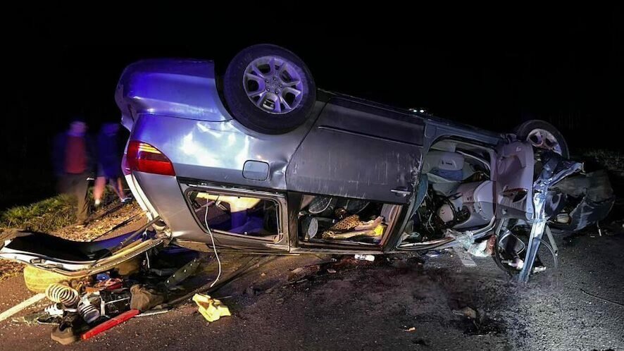 В автокатастрофе под Саратовом погибли два и пострадали три человека