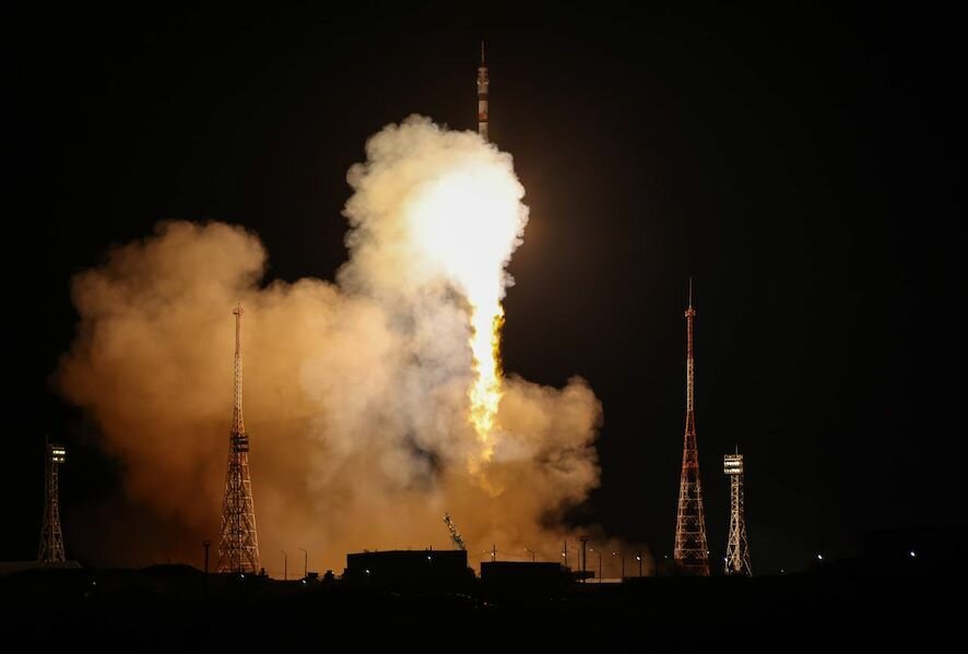 Ракета с «Союзом МС-24» и новым экипажем МКС стартовала с Байконура