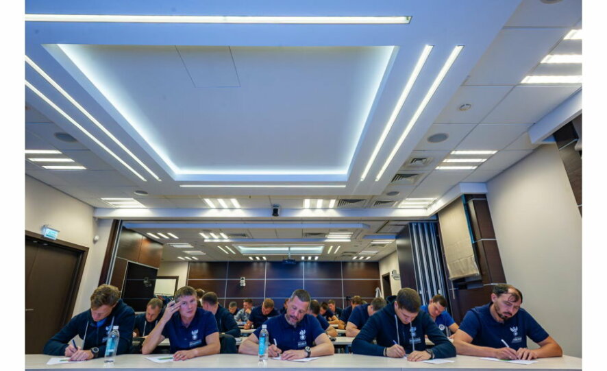 Слушатели группы 3 набора 2023 года по программе «В-УЕФА» прошли первый очный модуль обучения в Академии РФС