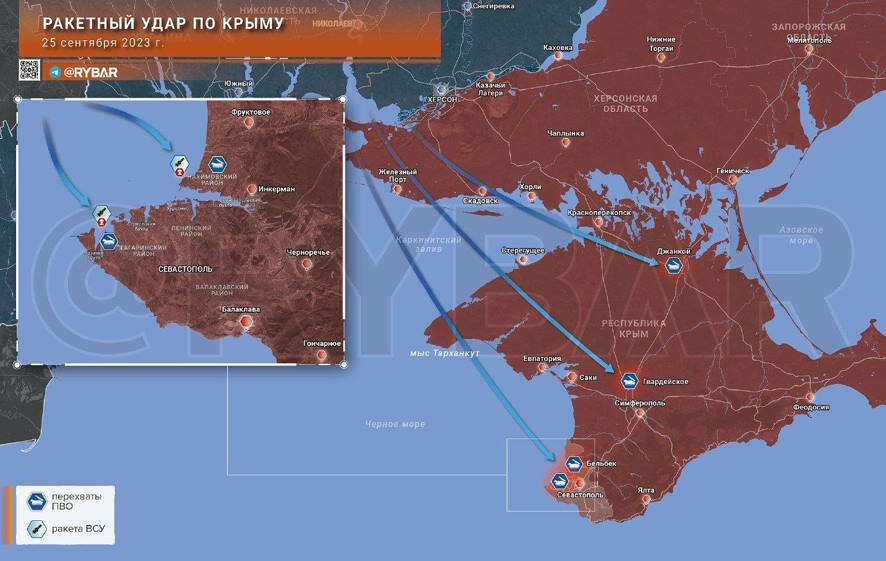 Ракетный удар ВСУ по Крыму: разбор Рыбаря