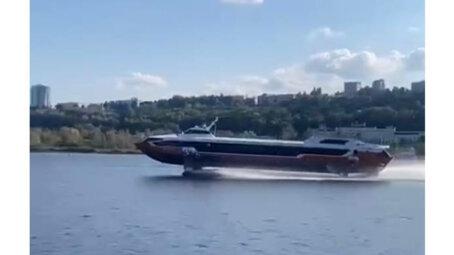 Заключен договор на изготовление для Саратовской области пассажирского судна на подводных крыльях типа «Метеор»