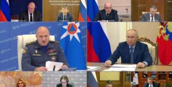 Совещание Владимира Путина с членами Правительства