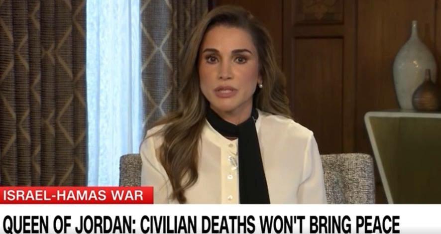 Королева Иордании — о причинах палестино-израильского конфликта