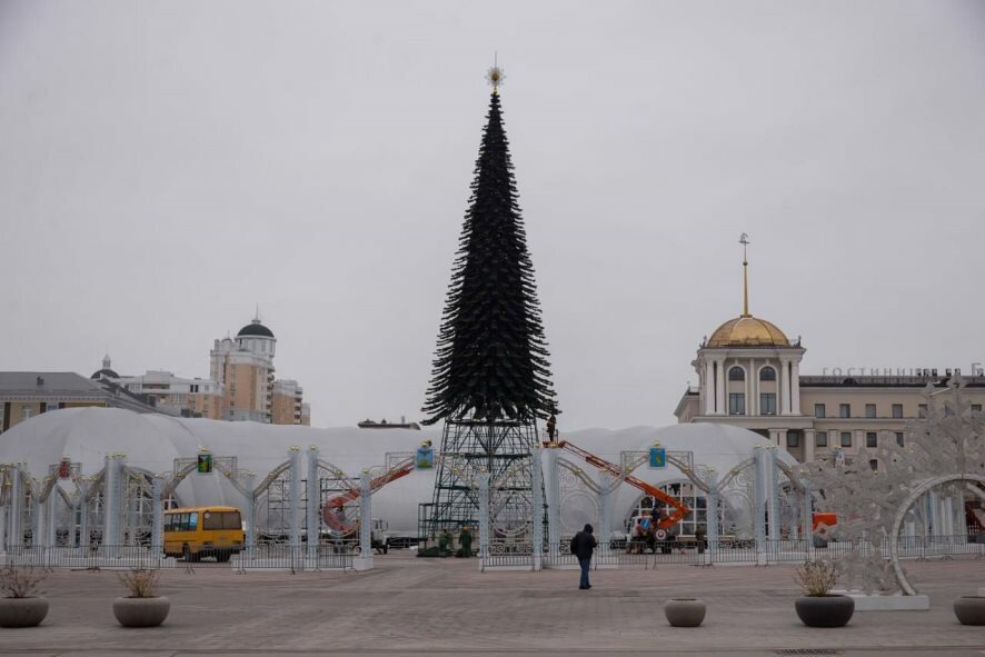 Белгород готовится отпраздновать Новый год и Рождество Христово
