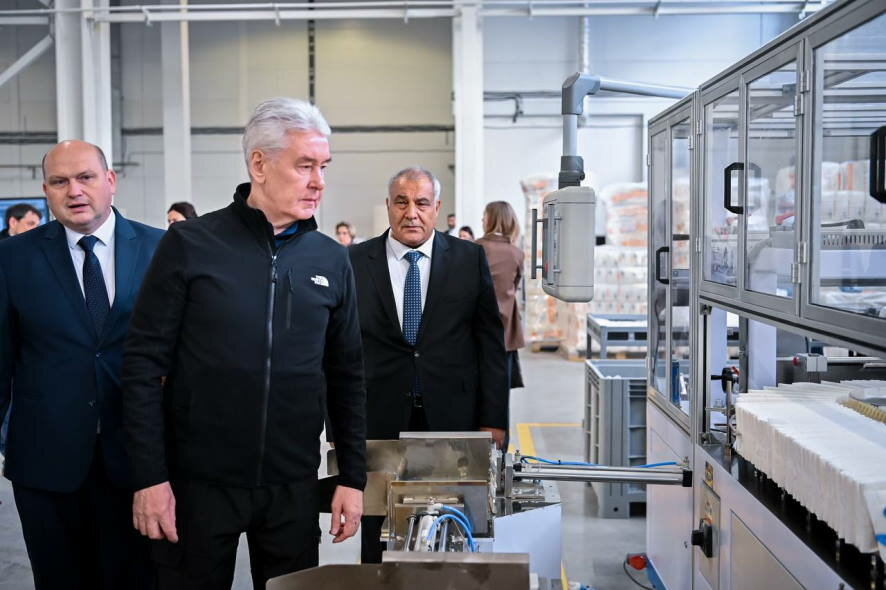 Завод по производству абсорбирующего белья открылся в индустриальном парке «Руднево» — Сергей Собянин