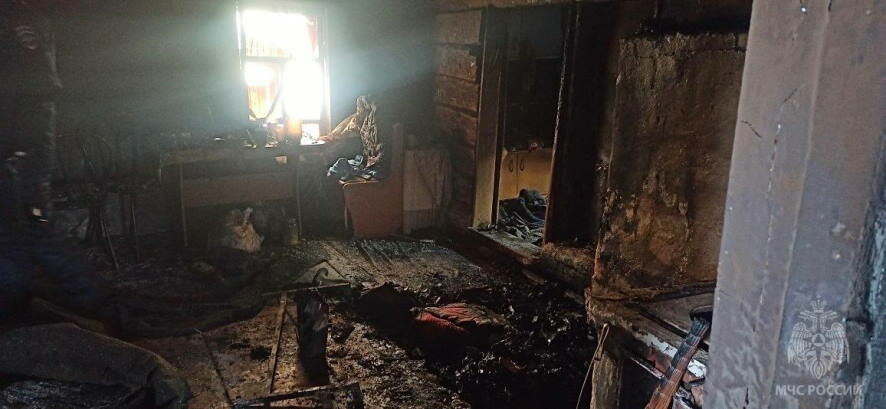 В Алтайском крае пожар унес жизни двоих детей