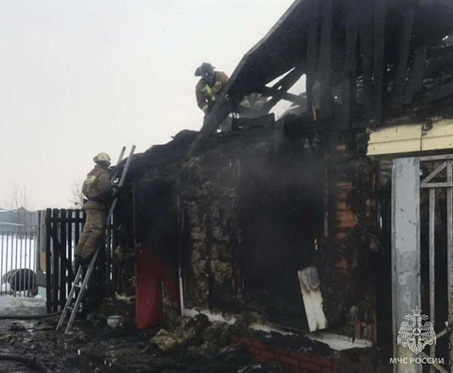 Пожар унес жизни 3 человек в Омской области