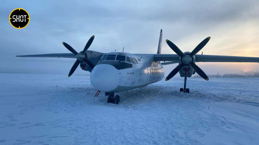 Ошибка экипажа при пилотировании могла стать причиной внештатной ситуации во время приземления Ан-24 в Якутии