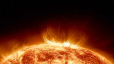 1 января на Солнце произошла вспышка самого высокого класса